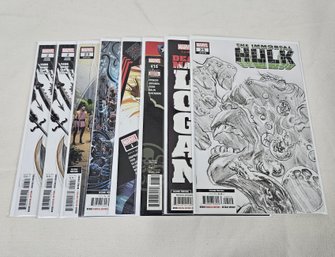 Assorted ~2017-2021 Marvel Second Printing Comic Books Group- ~8 Pieces