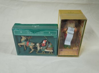 Boxed Hallmark Keepsake Special Edition Ornaments Group- ~2 Pieces