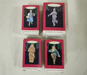 Boxed 1994 Hallmark Keepsake The Wizard Of Oz Collection 1-4 Ornaments Group- ~4 Pieces