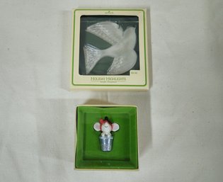Assorted Boxed 1978 Hallmark Keepsake Tree-Trimmer Collection Ornaments Group- ~2 Pieces