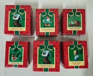 Assorted Boxed 1985 Hallmark Keepsake Ornaments Group- ~6 Pieces