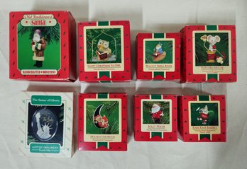 Assorted Boxed 1986 Hallmark Keepsake Ornaments Group- ~8 Pieces