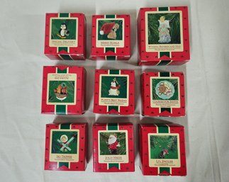 Assorted Boxed 1986 Hallmark Keepsake Ornaments Group- ~9 Pieces