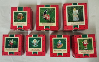 Assorted Boxed 1986 Hallmark Keepsake Ornaments Group- ~7 Pieces