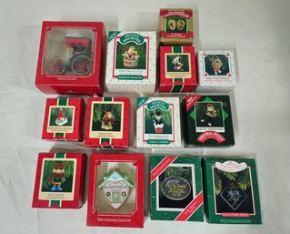 Assorted Boxed 1987 Hallmark Keepsake Ornaments Group- ~13 Pieces