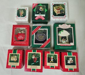 Assorted Boxed 1987 Hallmark Keepsake Ornaments Group- ~10 Pieces