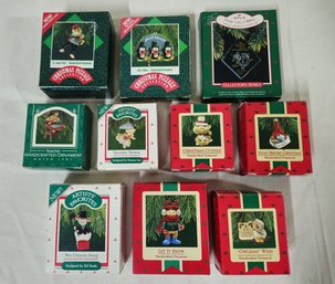 Assorted Boxed ~1987 Hallmark Keepsake Ornaments Group- ~10 Pieces