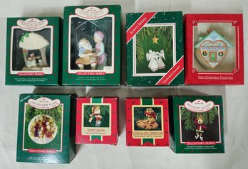 Assorted Boxed 1987 Hallmark Keepsake Ornaments Group- ~8 Pieces