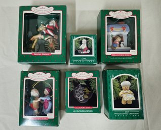 Assorted Boxed 1988 Hallmark Keepsake Ornaments Group- ~6 Pieces