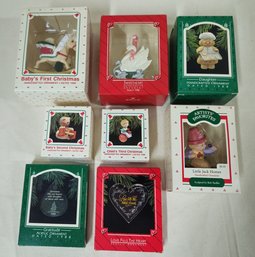 Assorted Boxed 1988 Hallmark Keepsake Ornaments Group- ~8 Pieces