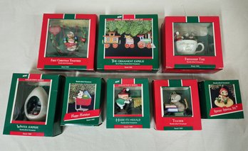 Assorted Boxed 1989 Hallmark Keepsake Ornaments Group- ~8 Pieces