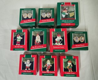 Assorted Boxed 1989 Hallmark Keepsake Ornaments Group- ~10 Pieces