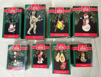 Assorted Boxed 1992 Hallmark Keepsake Ornaments Group- ~8 Pieces