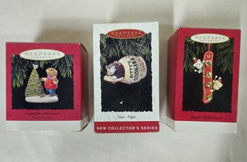 Assorted Boxed 1994 Hallmark Keepsake Ornaments Group- ~3 Pieces
