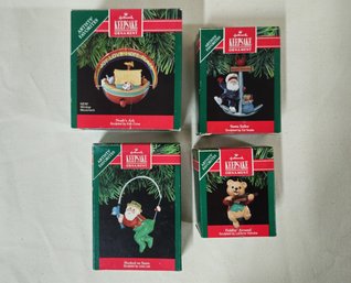 Assorted Boxed 1991 Hallmark Keepsake Artists' Favorite Ornaments Group- ~4 Pieces