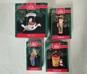 Assorted Boxed ~1992 Hallmark Keepsake Artists' Favorites Ornaments Group- ~4 Pieces