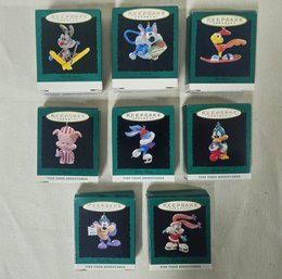 Assorted Boxed 1994/1995 Hallmark Keepsake Miniature Tiny Toon Adventure Ornaments Group- ~8 Pieces