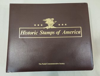 Postal Commemorative Society Historic Stamps Of America Binder