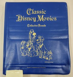 Postal Commemorative Society Classic Disney Movies Stamp Collector Panels Binder