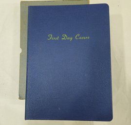 Assorted 1958-1960 U.S. First Day Stamp Covers Binder