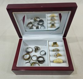 Assorted Women's Fashion Rings Group- ~12 Pieces