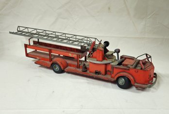 Doepke Model Toys Steel Rossmoyne Fire Ladder Truck