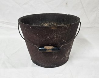 Late 19th Century Indurated Fibre Co. Bail Handle Pail Bucket