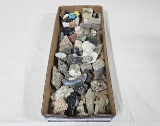 Assorted Rocks & Minerals Specimens Group- ~40 Pieces