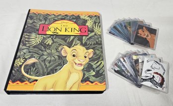 1994 Skybox Walt Disney Lion King Series 1 & 2 Trading Card Base Sets, Insert Cards, & Binder