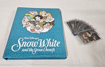 1993/94 Skybox Disney's Snow White Series 1 & 2 Base Sets, Series 2 Foil Embossed Insert Cards, & Binder
