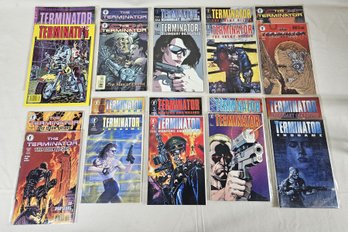 Assorted 1990's Dark Horse Comics/Trident Comics The Terminator Comic Books & Graphic Novels Group- ~32 Pieces