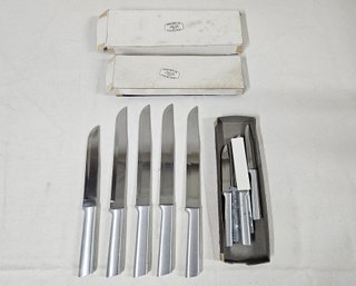 Assorted Rada Aluminum Handle Cutlery Knives Group- ~20 Pieces