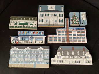 Assorted The Cat's Meow Maine Buildings & Historic Landmarks Group- ~8 Pieces