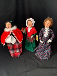 Assorted Byers Choice Women Carolers Group- ~3 Pieces