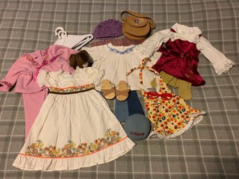 Assorted American Girl Julie's Clothing & Accessories Group- ~17 Pieces