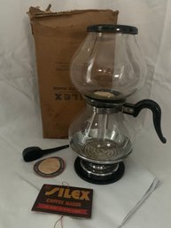 NIOB Silex Vacuum Coffee Make W/ Stove Warmer