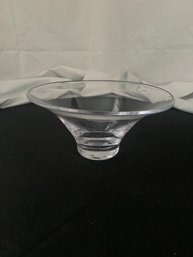 Contemporary Hand-Blown Simon Pearce Hanover Glass Bowl