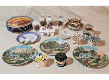 Assortment Of Vintage Made In Japan China, Pottery, & Ceramics- 21 Pieces