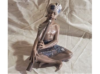 Dahl Jensen DJ Copenhagen Oriental Flute Player 1153 Porcelain Figurine