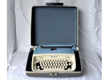 Vintage Royal Telstar Typewriter W/ Case