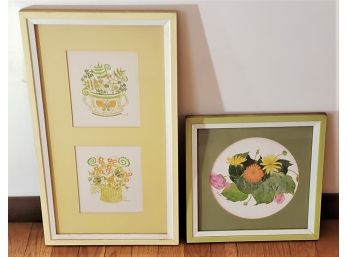 2 Crafted By Franklin Framed Wall Art Prints
