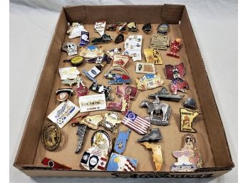 Assorted Jaycees State Collectible Pins Group- ~52 Pieces