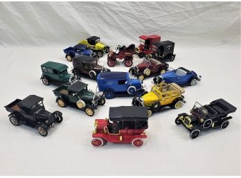 Assorted Loose Collectible National Motor Museum Mint 1:32 Scale Ford Model Die-Cast Toy Vehicles- ~15 Pieces