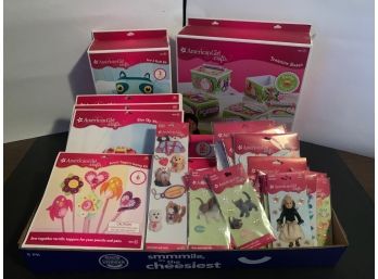 Assorted American Girl Crafts Activity & Sticker Sets Group- ~40 Pieces