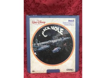 Walt Disney The Black Hole Vintage RCA Selectavision Video Disc