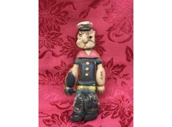Vintage Popeye The Sailor Man 5 Wooden Doll.