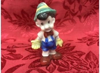 1940s Bisque Pinocchio Figurine Miniature Walt Disney 3'