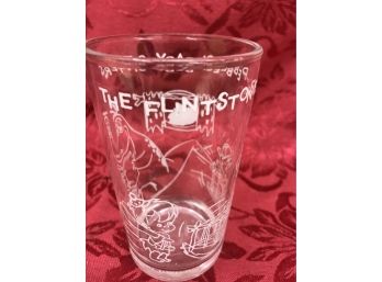 1963 The Flinstones Pebbles Babysitter Glass