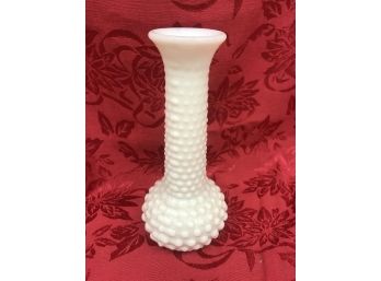 Milk Glass Vase 6.5'