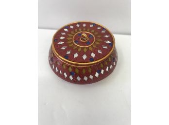 Small Pottery Trinket Box
